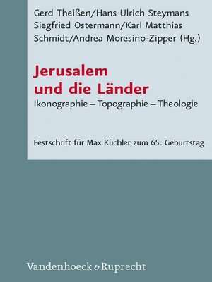 cover image of Jerusalem und die Länder